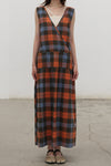 BASERANGE 25 Autumn/Winter GARLIN Dress Portugal BAS-DRGA-OC-AU25-FRAME PLAID